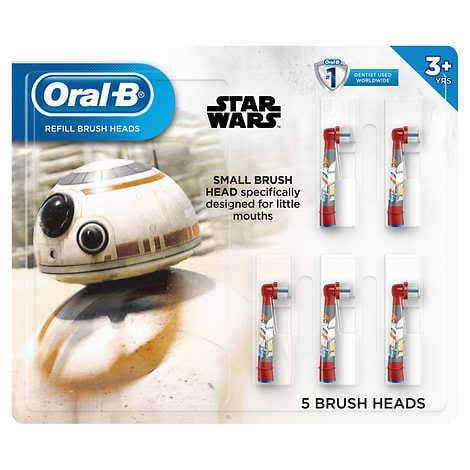 star wars oral b toothbrush heads