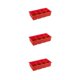 thumbnail image 3 of Monstrate 8 rejillas grandes de silicona de grado alimenticio fabricante de cubitos de hielo Jumbo cubo de hielo grande bandeja cuadrada DIY molde Type1 NO1 Monstrate CBP155357, 3 of 6