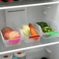 thumbnail image 2 of Practical Fridge Drawer Organizer Keeper Drawers Bins Baskets BPA Free Plastic Fridge Produce Saver Freezer Containers, 2 of 10