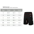 thumbnail image 5 of RPOVIG 5 Pack Men's Athletic Gym Shorts Basketball Running Quick Dry Workout Short Elasticated Waistband With Pockets, 5 of 7