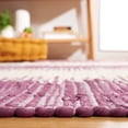 thumbnail image 4 of SAFAVIEH Montauk Twyla Geometric Cotton Area Rug, Purple, 6' x 9', 4 of 11