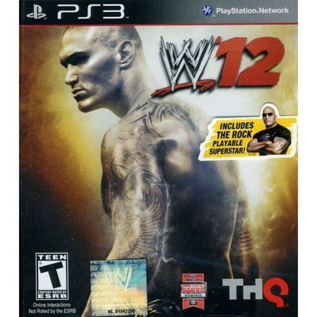 WWE 12 (PS3) (Best Ps3 Wwe Game)