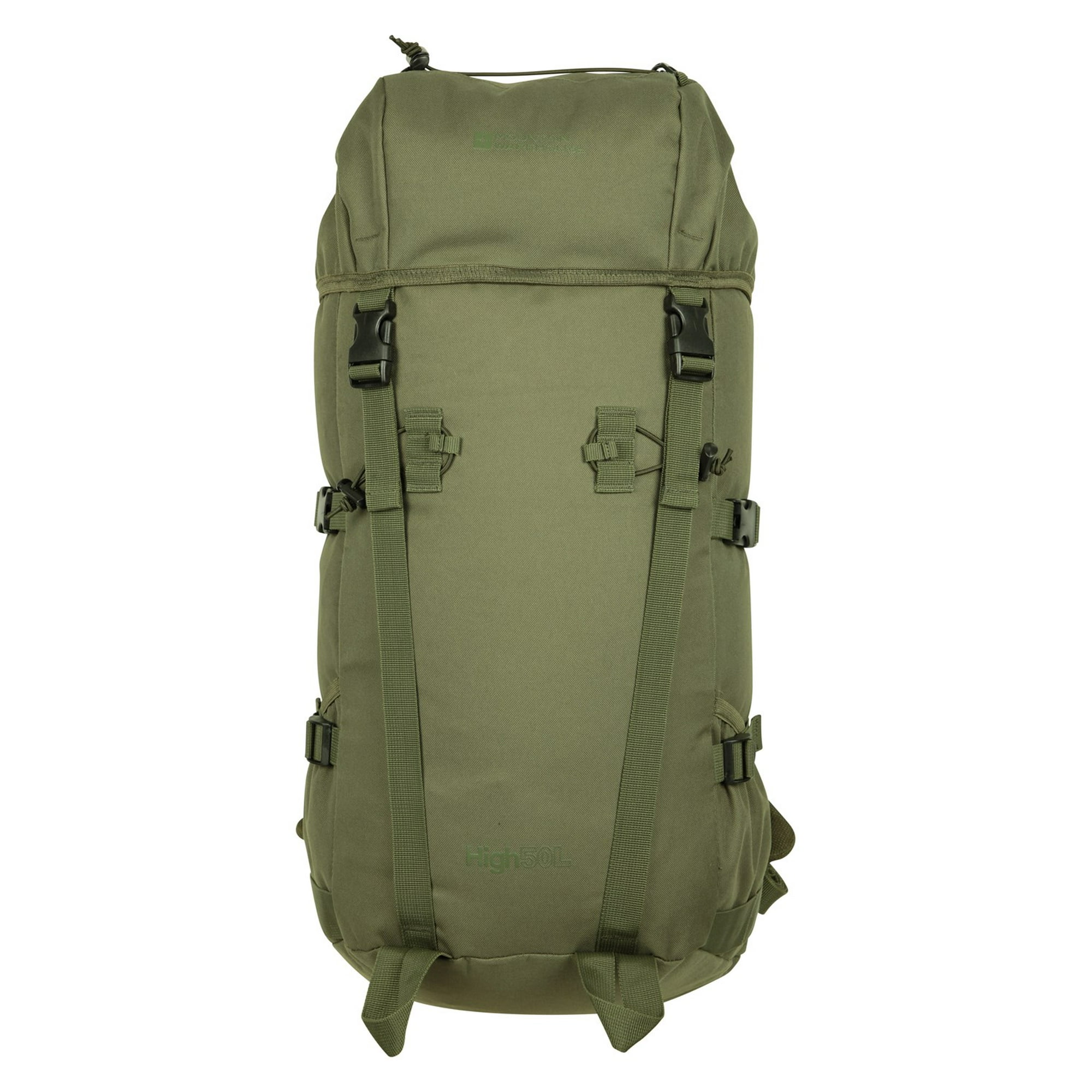 Mountain Warehouse High 50L Backpack Green Size ONE