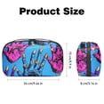 thumbnail image 5 of Paw Print Hard Drive Cases Cable Organizer Small Travel Electronic Organizer Charger Case Organizer Oxford Fabric Waterproof Storage Bag for Protecting Electronic Gadgets - 5.9x9.44x3.14 in, 5 of 6