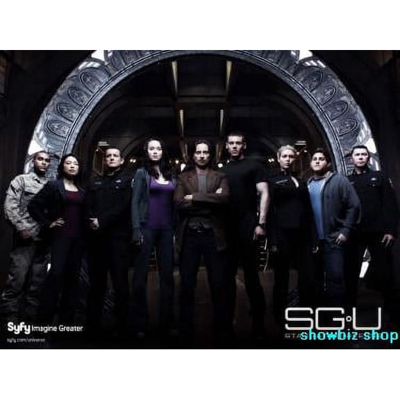 Bad Dog Posters Stargate Sgu Cast Tv Poster 11inx17in Mini Poster 11x17 poster Color Category: Multi, Unframed, Ages: Adults