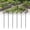 6, variant on Garden Stakes for Netting, Heavy Duty Metal Garden Poles for Netting Support, Black Powder Coated Steel Frame for Fencing, Plant & Crop Protection(4 Pack,5.4 ft)