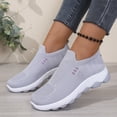 thumbnail image 4 of Women Running Shoes Walking Sneakers Sport Tennis Shoes Non Slip Comfortable Lightweight Casual Breathable Sneaker,37, 4 of 8