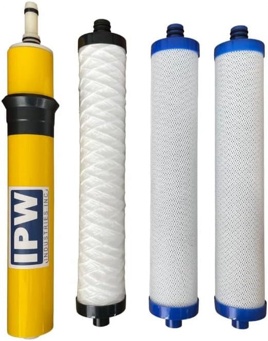 APEC Water Systems Replacement Filter Set - Stage 1, 2 & 3 For RO Systems (FILTER-SET) US Made