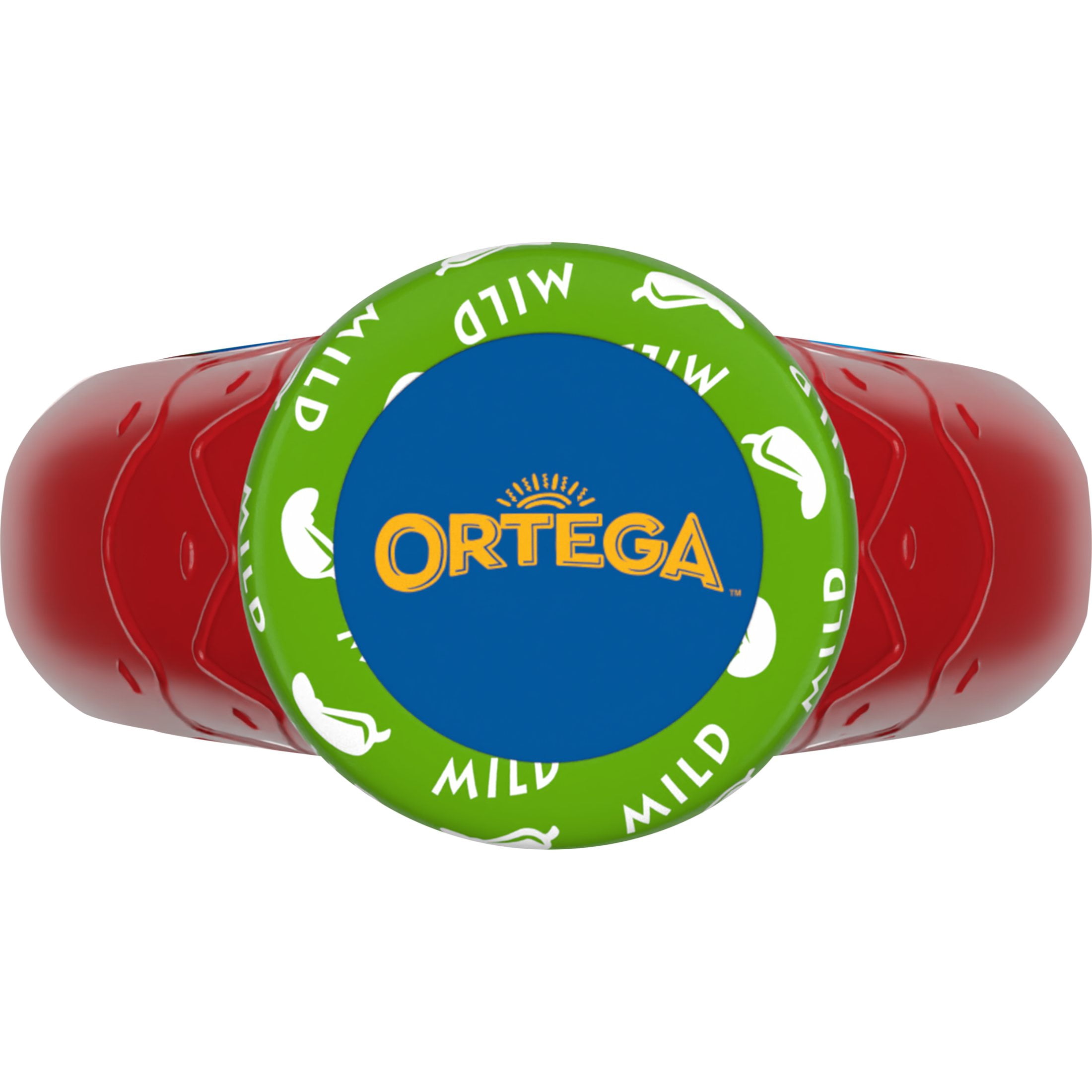 (12 pack) Ortega Original Thick and Smooth Mild Taco and Enchilada Chili Sauce, Kosher, 8 oz