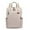 #Beige, variant on Backpack New Cloth Travel Bag Casual Large Capacity Computer Bag Backpack