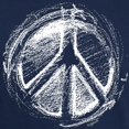 thumbnail image 3 of CafePress - Urban Peace Sign Sketch Dark T Shirt - Men's Classic Graphic Cotton T-Shirt, 3 of 4