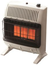 Heatstar Vent-Free Infrared Thermostat Control Natural Gas Heater, Off-White, 30K Btu* by Heatstar