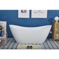 thumbnail image 3 of PULSE Tubs White 100% Acrylic Freestanding Tub, 3 of 6