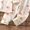 thumbnail image 4 of TOWED22 Baby Girl Clothes Long Sleeve Sweatshirt Pullover Tops + Joggers Pants Fall and Winter Outfit Set Size:6-7 Y,Color:Light Pink, 4 of 6