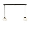 thumbnail image 7 of Meyda Tiffany 254780 2 Light 50" Wide Linear Pendant - Brown, 7 of 7