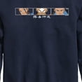 thumbnail image 3 of Avatar - The Last Airbender - Battle Face - Youth Crewneck Fleece Sweatshirt, 3 of 5