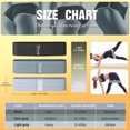 thumbnail image 6 of Cowin Resistance Bands for Legs and Butt Exercise Bands - Non Slip Elastic Booty Bands, 3 Levels Workout Bands Women Sports Fitness Band for Squat Glute Hip Training, 6 of 7