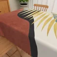thumbnail image 4 of Nanqianyi Modern Geometric Tablecloth for Kitchen Dining,52x70 Oil-resistant Stain Proof Rectangular Table Cover, 4 of 6