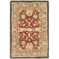 thumbnail image 4 of SAFAVIEH Anatolia Venice Traditional Wool Area Rug, Rust/Green, 2' x 3', 4 of 6