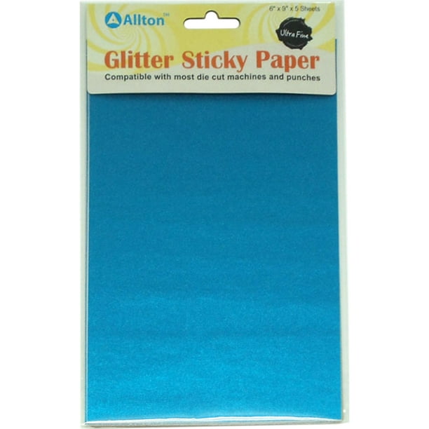 Papier Collant Ultra Fin 6"X9" 5/pkg-Bleu Ciel
