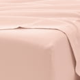 thumbnail image 6 of Wrinkle Resistant Super Soft Bed Sheets Set, California King 4-Piece Solid in Blush by Comfort Canopy, 6 of 12