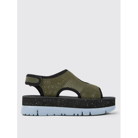 

Camper Flat Sandals Woman Green Woman