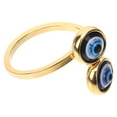 thumbnail image 4 of Anillo de dedo del ojo malvado anillo de banda abierta anillo gótico joyería vintage para mujeres chicas, 4 of 5