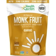 Health Garden Keto Certified, All Natural Monk Fruit Sugar Substitute Sweetener, 3 lbs
