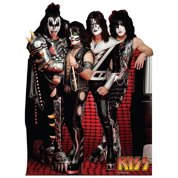 Advanced Graphics 1815 Kiss Group Cardboard Standup