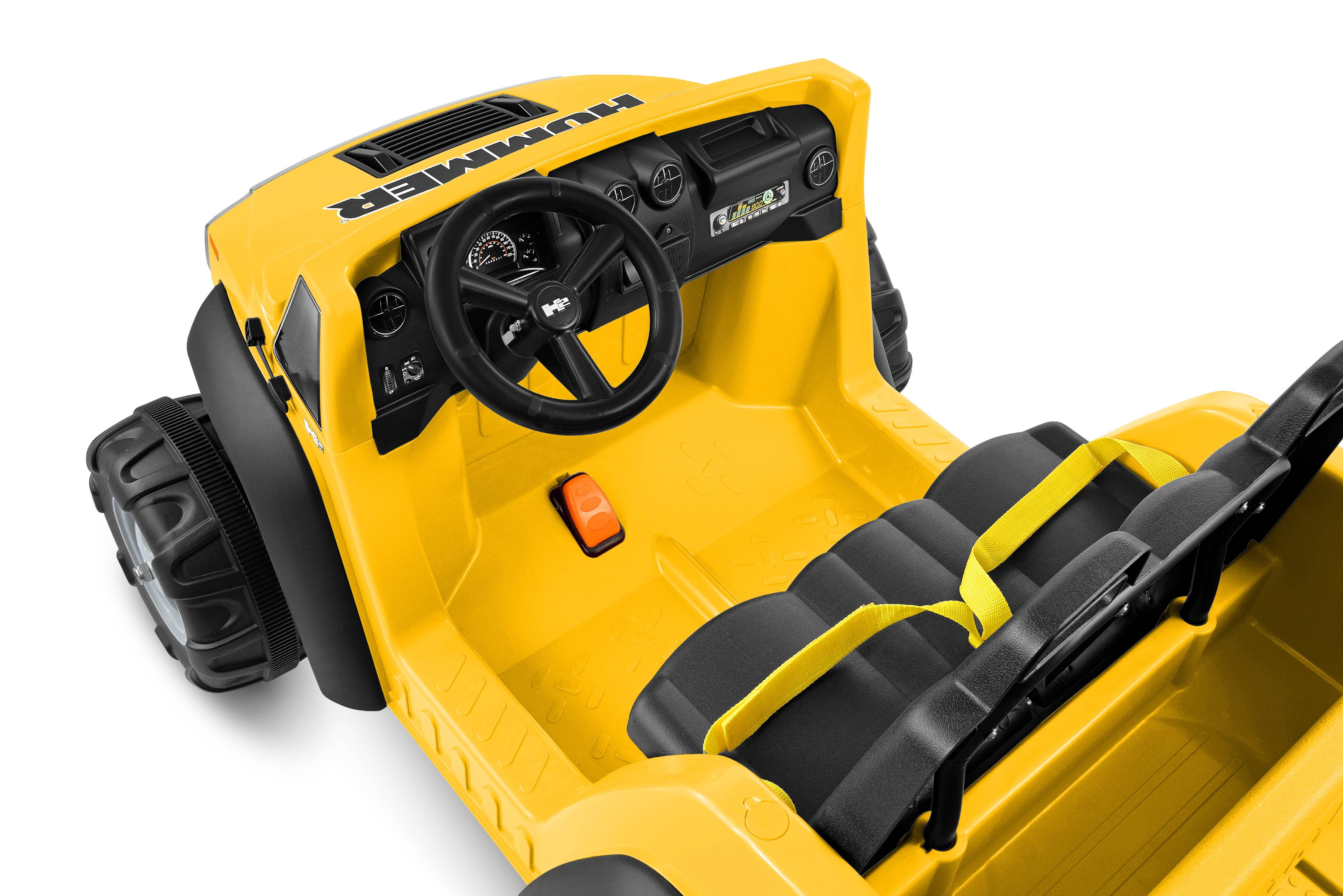 kid motorz hummer h2 two seater 12v black