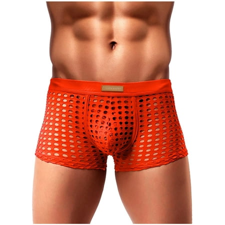 

Arjen Kroos Men s Underwear Breathable Mesh Boxer Briefs Trunks
