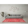 thumbnail image 3 of Ahgly Company Indoor Rectangle Medallion Red Traditional Area Rugs, 6' x 9', 3 of 4