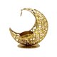 thumbnail image 1 of Candelabro Apooke con forma de luna, portavelas con forma de medialuna creativa, adornos de mesa de metal con forma de luna., 1 of 8
