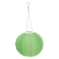 thumbnail image 2 of Lámpara Linterna solar redonda LED de 12 pulgadas, colgante impermeable para decoración al aire libre (verde) Ndcxsfigh  Nuevos Originales, 2 of 9