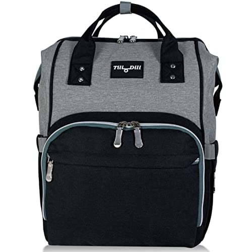 Mochila Premium para Pañales Tili Dili de Mr. Peanut con Puerto USB