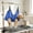 Blue#190, variant on Breathable Pet Grooming Hammock Harness with Hooks for Cat Dog Nail Trimming, Blue Mesh Sling Restraint, 22.83 x 17.71 In
