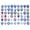 Mixed Color 13, variant on 1Box 54Pcs Glass Random Mixed Color European Beads Large Hole Rhinestone Spacer Bead for DIY Crafts Bracelets Necklaces Jewelry Making (Hole: 5mm)