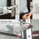 thumbnail image 3 of 4 Pack Rotating Door and Window Safety Locks with Adhesive for Child and Baby Proofing Handles, 3 of 5