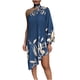thumbnail image 1 of Vestido estampado con dobladillo irregular y hombros caídos con cuello halter sexy para mujer a la moda Pompotops  hdfakjf9048, 1 of 8
