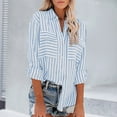 thumbnail image 2 of Clothing 2025 Super Soft Wrinkle Free Button Down Shirts for Women Formal Work Dress Blouses Tops Womens Button Down Shirts Boyfriend Long Sleeve Oversized Blouses Tops, 2 of 7