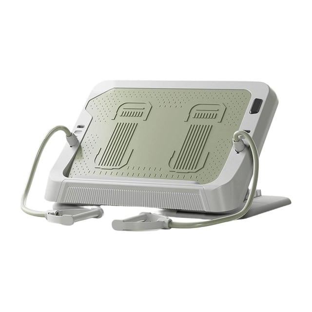 Almencla Adjustable Calf Stretching Board Anti Slip Incline Slant Board Fitness Equipment green