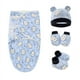 thumbnail image 5 of Europa y Estados Unidos Bebé recién nacido Bebé primavera Saco de dormir de gusano de seda Gorro de bebé Guantes de bebé Juego de pies de bebé, 5 of 5
