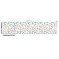 thumbnail image 2 of Ambesonne Alphabet Fabric by the Yard Upholstery, Colored Letters, 2 Yards, Multicolor, 2 of 4
