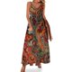 thumbnail image 1 of Vestido sin mangas de geoda de sangre vestidos de cóctel vestidos de mujer Vestido largo de mujer, 1 of 7