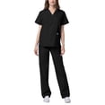 thumbnail image 3 of Adar Mens Medical Scrubs Set Medical Uniforms - Roomy Fit (30 Colors), 3 of 7