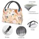 thumbnail image 4 of Easygdp Tropical Beach Sea Shell Bolsa de Almuerzo Insulada Reutilizable, Bolsa de Mano y Bandolera para Oficina, Trabajo, Viajes, 4 of 6