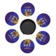thumbnail image 3 of Posavasos de cuero de 6 piezas, posavasos de Hotel Transilvania para bebidas, posavasos para tazas, regalo de inauguración de la casa, ideal para la decoración del hogar, 3 of 7