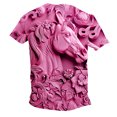 thumbnail image 4 of Camisetas de Manga Larga de los Hombres Relief Steed Impresión Gráfica Tee, Sudadera de Cuello de la Tripulación Casual para Al Aire Libre, Vacaciones Y Uso Diario, 4 of 7
