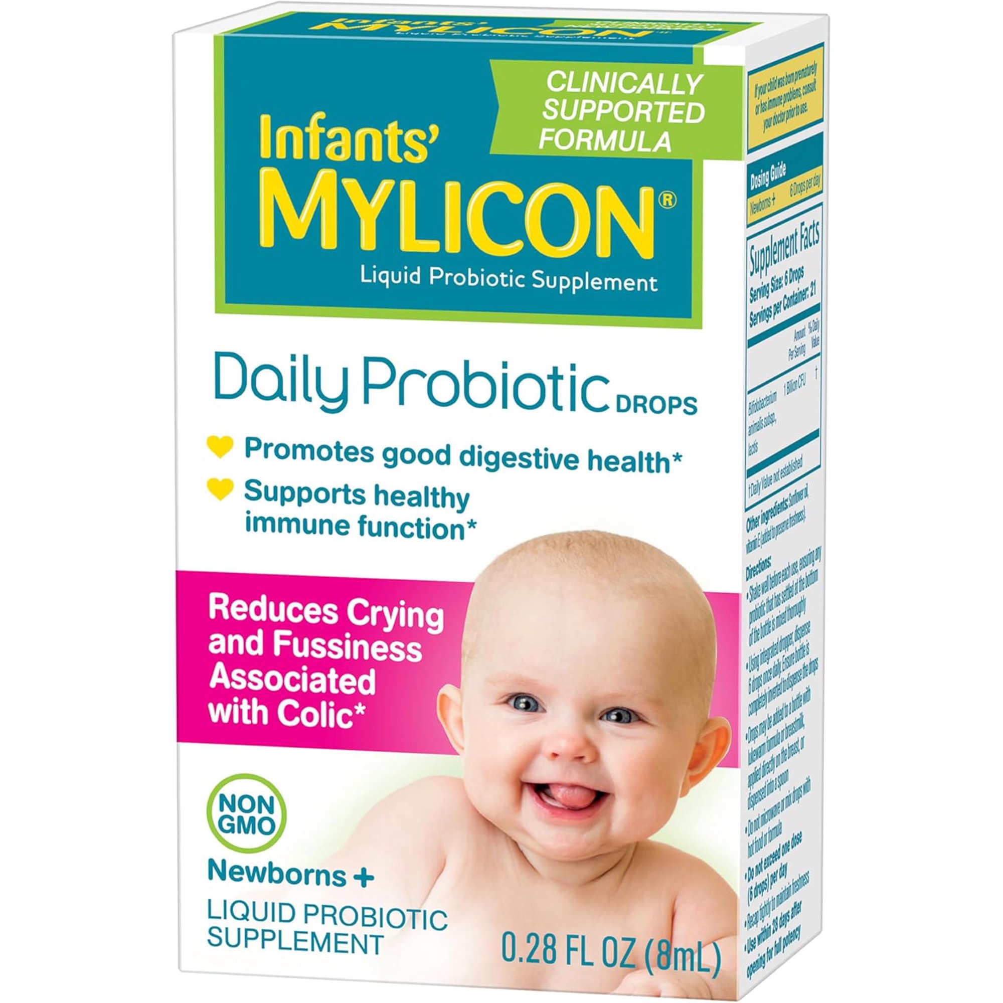 Infants' Mylicon Daily Probiotic Drops, 8ml