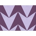 thumbnail image 1 of Ahgly Company Machine Washable Indoor Rectangle Transitional Purple Jam Purple Area Rugs, 2' x 4', 1 of 7